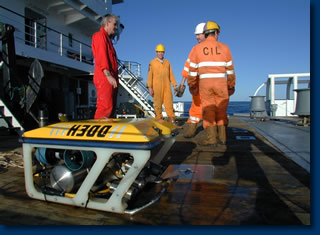 on board the ILV Granuaile