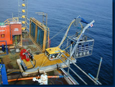 ROV platform launch system